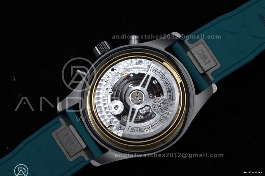 2023 TEAM FORMULA IW388106  IWC ONE TW Petronas  1:1 Green Mercedes-AMG Best Durable 496 Chronograph Factory 0822